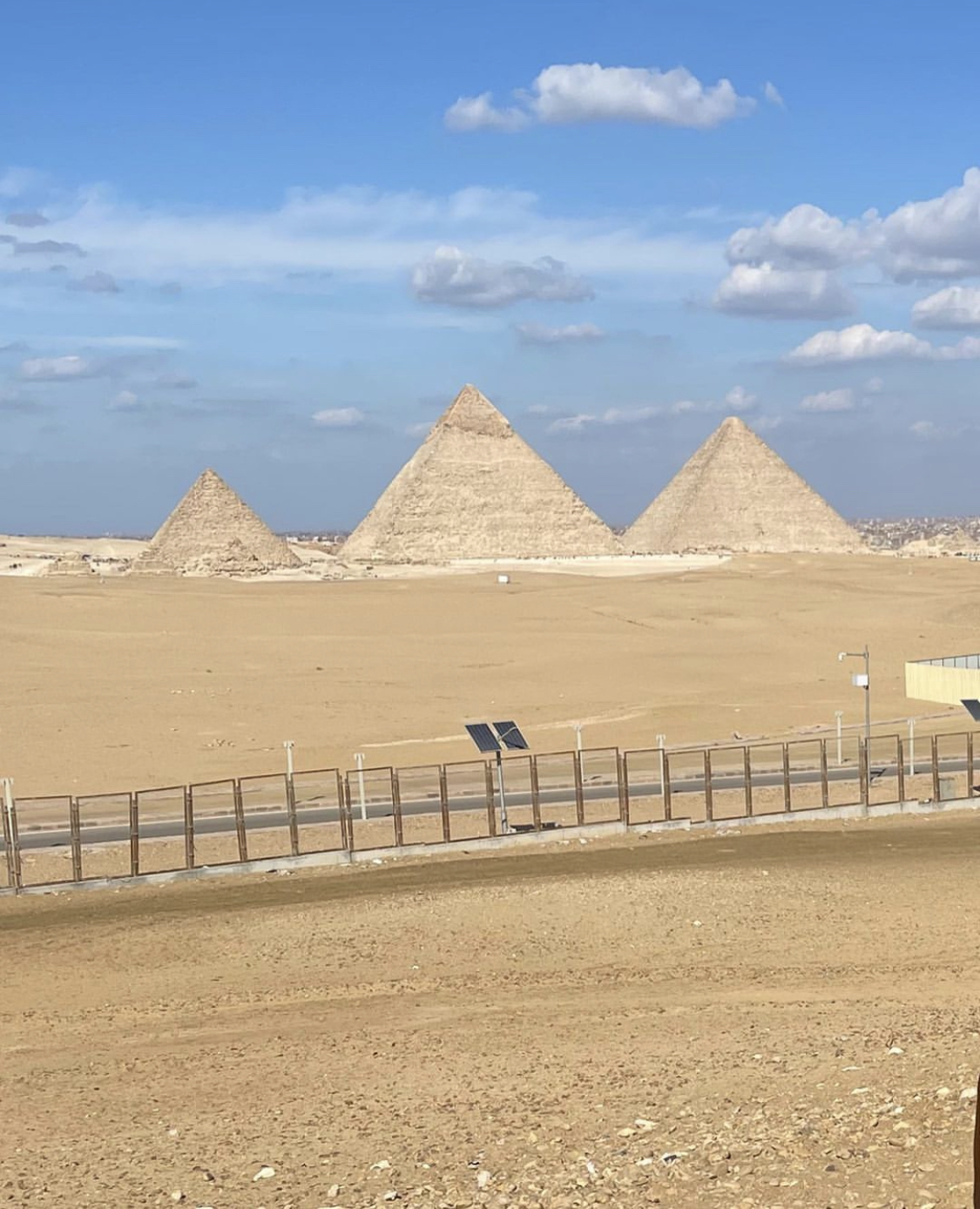 Giza Pyramids and sphinx