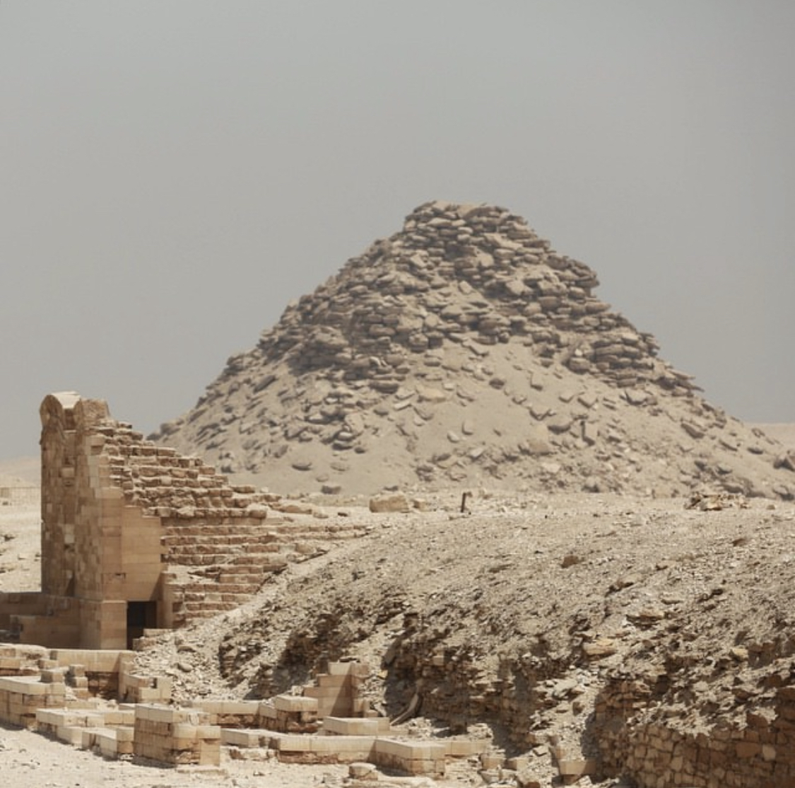 The pyramid of king Titi (Saqqara)